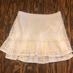White/cream skirt